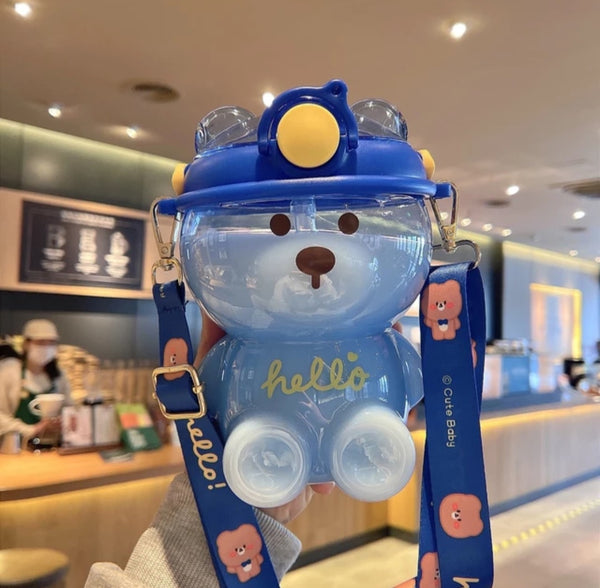 Blue Bear Water Bottle