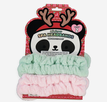 Two Park Multicoloured Panda Headbands 