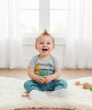 Dino Baby 3 Piece Set and Matching Shoe (0-9 Months) 