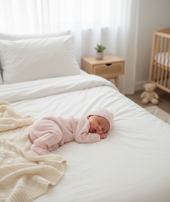 Pink Baby Girl Outfit Set (NB-6 Months) 