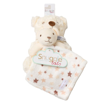 Baby Bear Plush Toy & Comforter Set 
