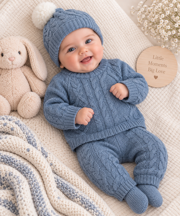 Baby boy Outfit in Gift Box  (NB-6 Months) 