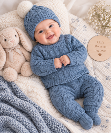 Baby boy Outfit in Gift Box  (NB-6 Months) 