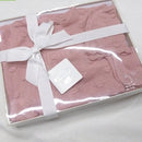 Rock A Bye Baby Knitted Gift Set – Dusky Pink 