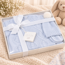 Sky Knitted Outfit In A Gift  Box (NB-6 Months) 