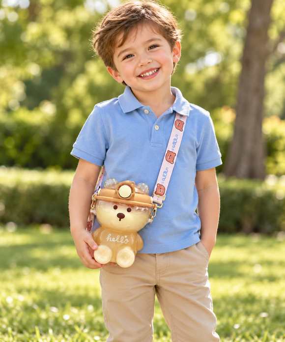 Brown Bear Water Bottle (1000ml) 