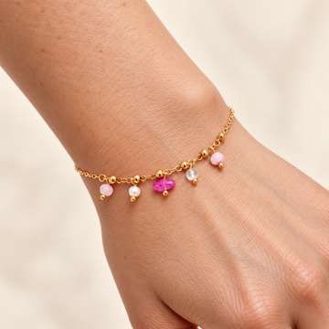Gold Plated Sweet moment stainless steel bracelet 