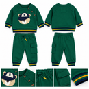 Baby Boys Green Bear 2-Piece Outfit Set 