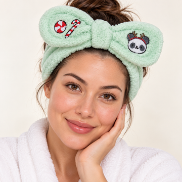 Two Park Multicoloured Panda Headbands 