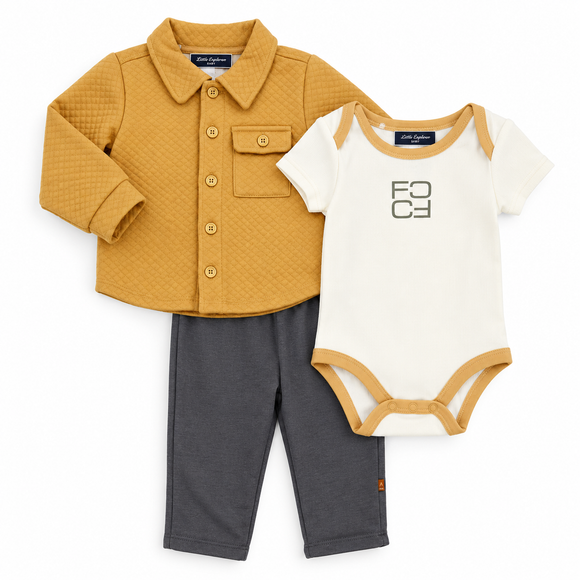 Baby Boys 3-Piece Outfit Set 