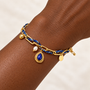 Beach and Sea Stainless Steel Bracelet 