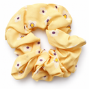 Yellow Spring Flower Scrunchie 