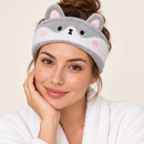 Grey Dog Hairband 