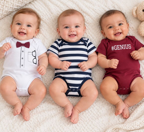 Bodysuit 3 Pack (NB - 9 Months) 