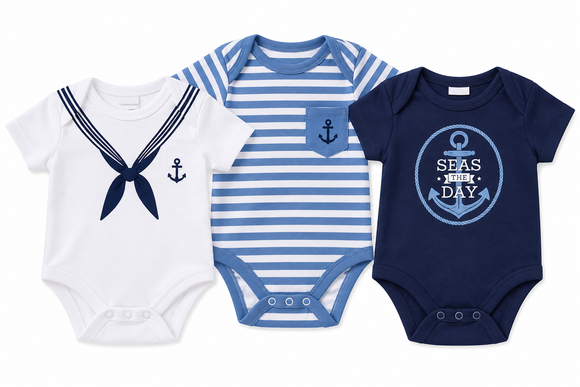 Bodysuit 3 pack (NB - 9 Months) 