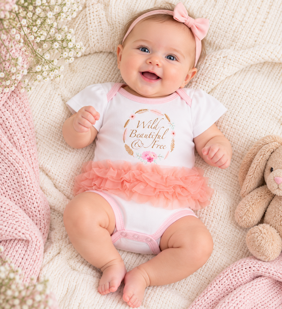 Girl Bodysuit  (0-9 Months) 