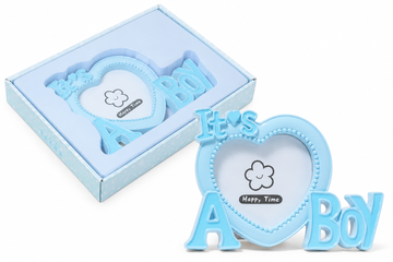 Blue Baby Photo Frame – Keepsake Gift | 10.5 x 13.5 cm 