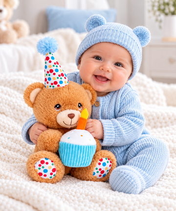 15cm Happy Birthday Bear 