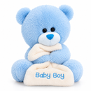 14CM Pipp The Bear with Blanket- Currently available in blue only 