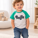Grey Marl Smile T-Shirt (1-3 Years) 