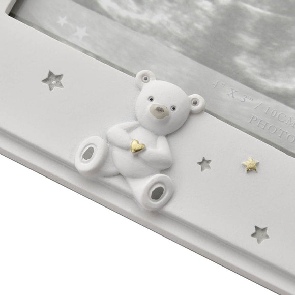 Bambino Resin Baby's Scan Photo Frame 4" x 3" 