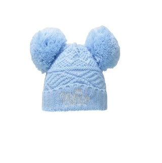 Baby Blue Knitted Hat 