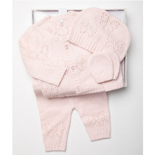 Pink Baby Girl Outfit Set (NB-6 Months) 