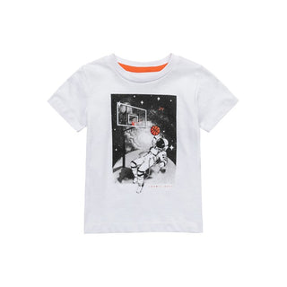 White Astronaut Crew T-Shirt (1-2 Years) 